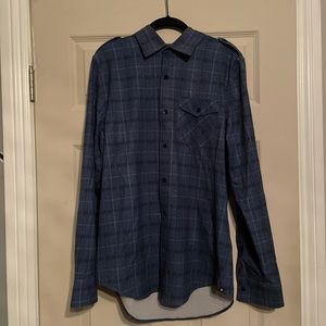 men’s hurley button down dress shirt